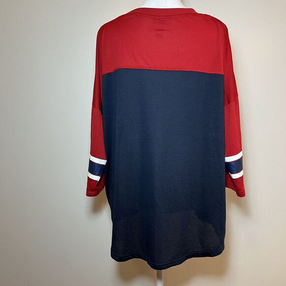 Genuine‎ Merchandise Campus Lifestyle Atlanta Braves Mesh Womens Sz XL - Picture 2 of 3